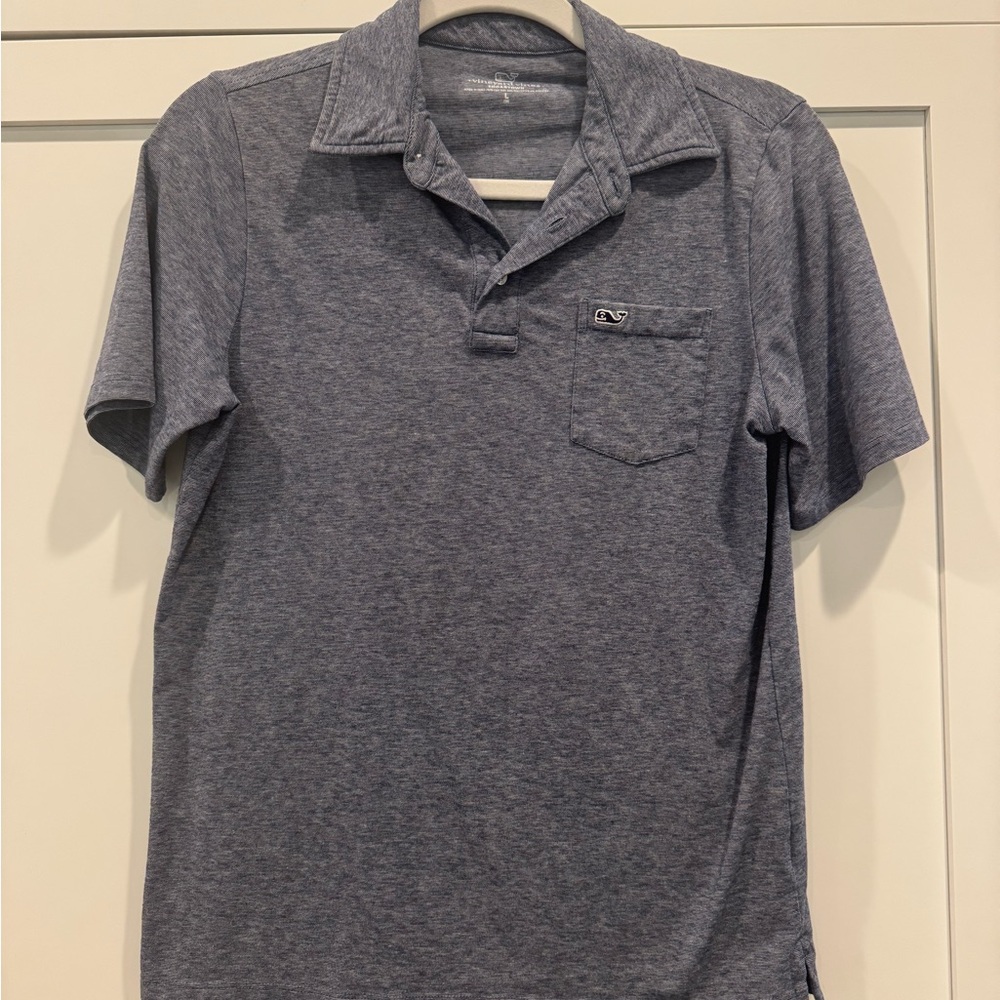 Vineyard Vines Navy White Polo Shirt